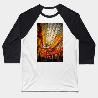 Leadenhall Market City of London England Baseball T-Shirt